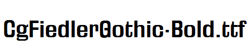 CgFiedlerGothic-Bold.ttf