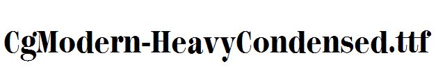 CgModern-HeavyCondensed.ttf