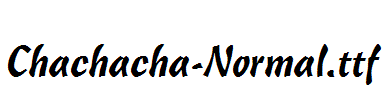 Chachacha-Normal.ttf