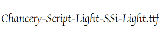 Chancery-Script-Light-SSi-Light.ttf