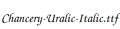 Chancery-Uralic-Italic.ttf