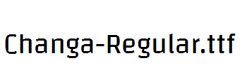 Changa-Regular.ttf