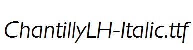 ChantillyLH-Italic.ttf