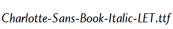 Charlotte-Sans-Book-Italic-LET.ttf