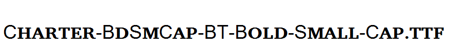 Charter-BdSmCap-BT-Bold-Small-Cap.ttf