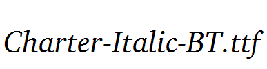 Charter-Italic-BT.ttf