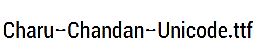 Charu-Chandan-Unicode.ttf