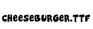 Cheeseburger.ttf