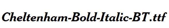 Cheltenham-Bold-Italic-BT.ttf