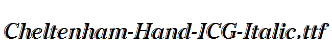 Cheltenham-Hand-ICG-Italic.ttf