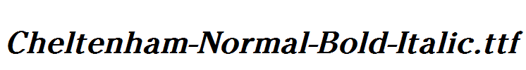 Cheltenham-Normal-Bold-Italic.ttf