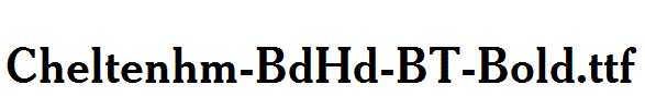 Cheltenhm-BdHd-BT-Bold.ttf