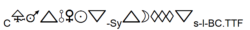 Chemical-Symbols-I-BC.ttf