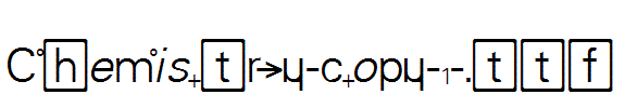 Chemistry-copy-1-.ttf