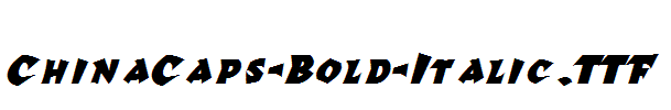 ChinaCaps-Bold-Italic.ttf