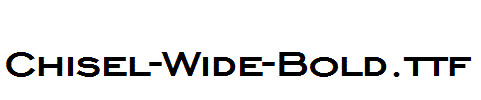 Chisel-Wide-Bold.ttf