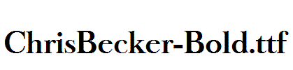 ChrisBecker-Bold.ttf