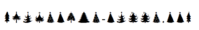 Christmas-Trees.ttf