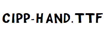 Cipp-Hand.ttf