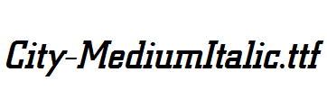 City-MediumItalic.ttf