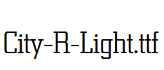 City-R-Light.ttf