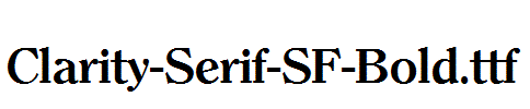 Clarity-Serif-SF-Bold.ttf