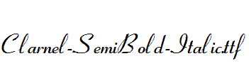 Clarnel-SemiBold-Italic.ttf