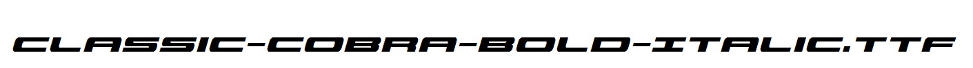 Classic-Cobra-Bold-Italic.ttf