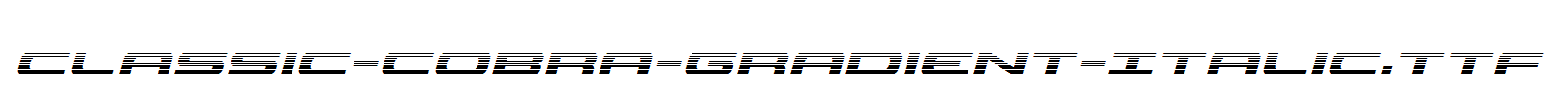 Classic-Cobra-Gradient-Italic.ttf