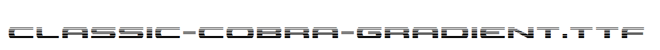 Classic-Cobra-Gradient.ttf