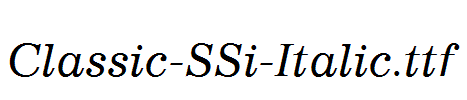 Classic-SSi-Italic.ttf