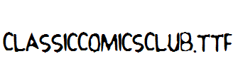 ClassicComicsClub.ttf
