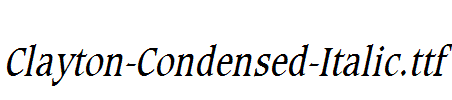 Clayton-Condensed-Italic.ttf