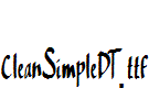 CleanSimpleDT.ttf