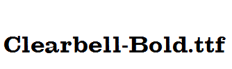 Clearbell-Bold.ttf