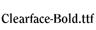 Clearface-Bold.ttf