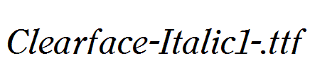 Clearface-Italic1-.ttf