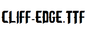 Cliff-Edge.ttf
