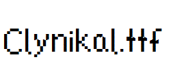 Clynikal.ttf