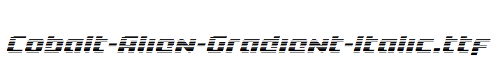 Cobalt-Alien-Gradient-Italic.ttf