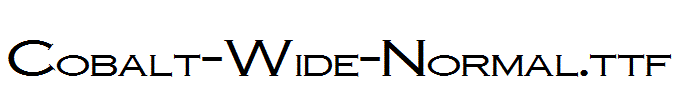 Cobalt-Wide-Normal.ttf