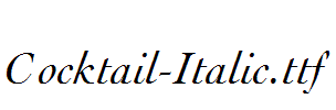 Cocktail-Italic.ttf