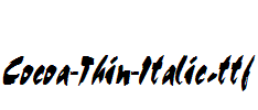 Cocoa-Thin-Italic.ttf