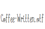 Coffee-Written.otf