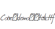 Coire-demo-Italic.ttf