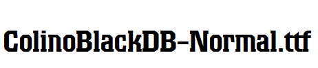 ColinoBlackDB-Normal.ttf