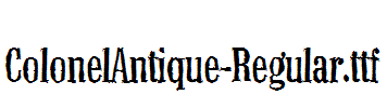 ColonelAntique-Regular.ttf