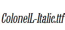 ColonelL-Italic.ttf