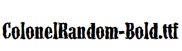 ColonelRandom-Bold.ttf