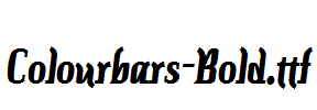 Colourbars-Bold.ttf